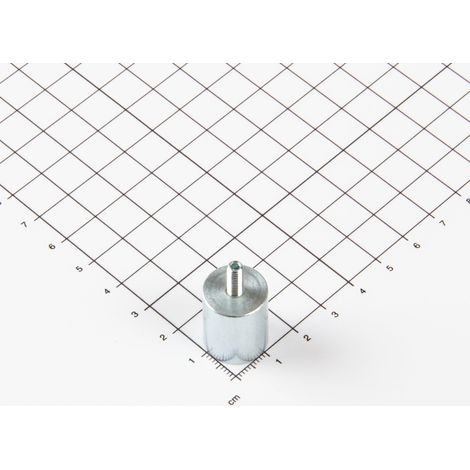 Magna-C Stabgreifer aus Neodym Ø16x20mm mit Gewindezapfen (1/3)