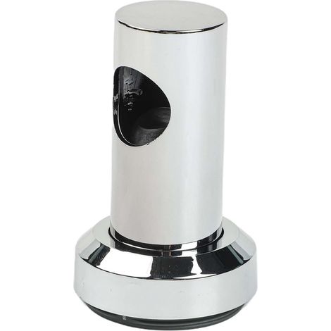 Support de barre de douche mural 22 mm, fixation chromée ABS, pour salle de bain, support de douche coulissant, support de pommeau de douche réglable, installation par perçage. (1/5)