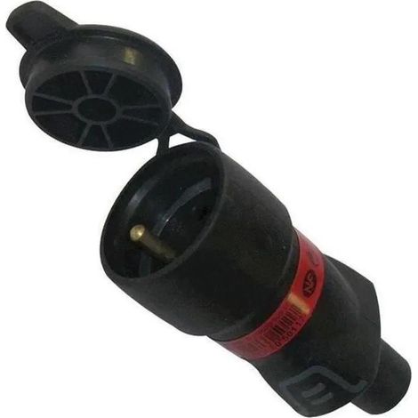 Legrand presa esterna nera IP44 16A 230V