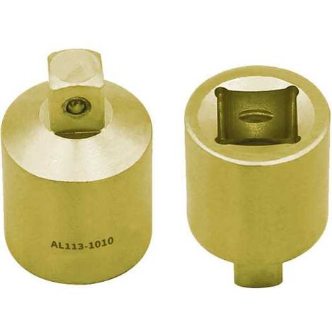 Adaptador antichispa Cu-Be 1' H x 1-1/2' M ALYCO
