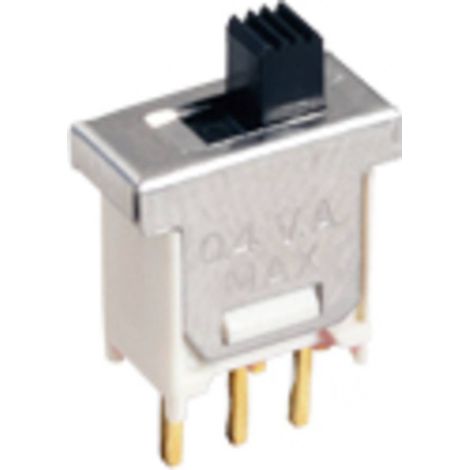 C & K Switches TS01AQE Interruttore a slitta 120 V 3 A 1 x On / On 1 pz. Bulk