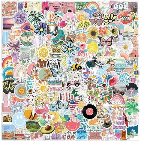 Stickers Stickers Stickers for Laptop, Guitar, Water Bottle, Mobile Phone etc (1/5)
