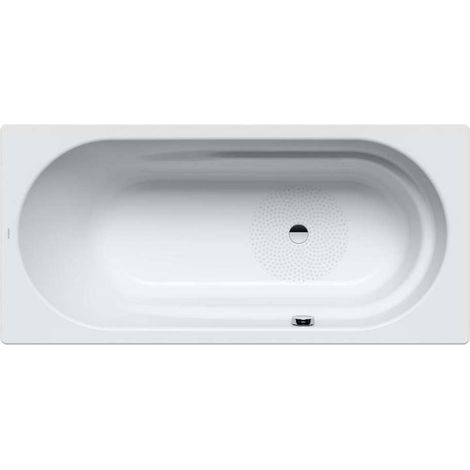 Kaldewei Badewanne Vaio rechteckig 430x800x1700mm 145l Alpinweiß, Weiß m. Antislip, ÜL, o. GL., PEFF (1/3)