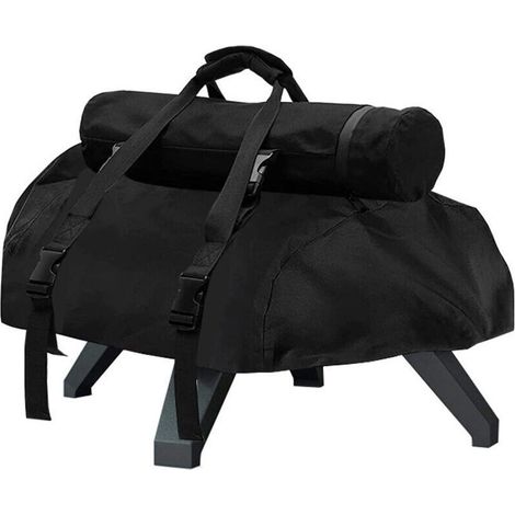 Hotte de four à pizza portable noire 420D avec sac de cheminée amovible, adaptée au modèle karu12 (3216,58,3 pouces) (1/5)