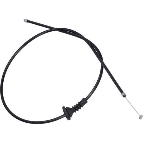 Naroote Motorhaubenentriegelungskabel, Motorhaubenkabel aus Eisen + ABS-Motorkabel durchtrennt 51237201904 Motorhaubenschloss für X1 128I 135IS 328I 2007-2015 (1/4)