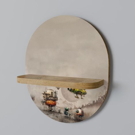MACCHINE MACHINARIUM Mensola ovale (1/5)
