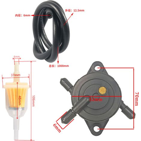 Kit de pompe à carburant universel pour soudage par ultrasons pour motoculteurs Honda FG400/générateurs EB11000 (1/4)