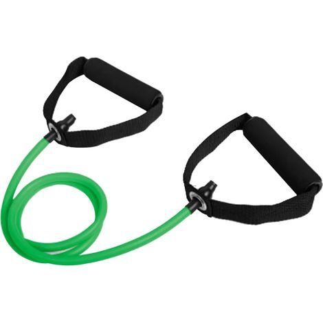 Widerstandsbänder mit Türanker, Fitnessbänder aus Naturlatex für Muskelkräftigung, Yoga, Pilates und Rehabilitation. (1/5)