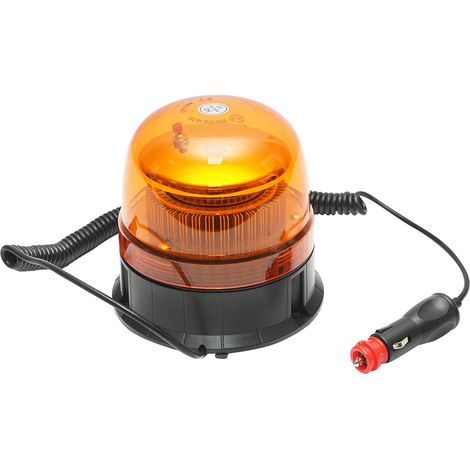 Faro rotante a LED 12-24V con 3 funzioni e base magnetica IP65 (1/4)