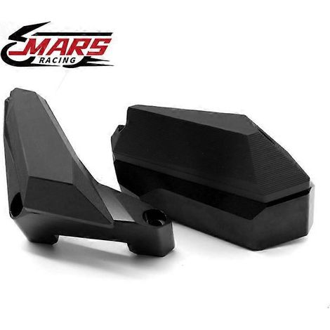 Para Yamaha YZFR3 15-20 R25 13-20 MT03 MT25 15-20 ABS 17-20 Protectores de motor izquierdo y derecho para motocicleta (negro) (1/5)