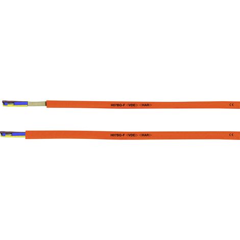 HELU H07BQ-F Anschlussleitung 3 G 1.5 mm² Orange 22059 100 m