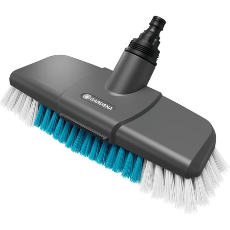 GARDENA Spazzolone hard Cleansystem, per superfici più grandi e resistenti, setole irregolari per pulizia efficace anche nelle fughe (18816-20) (1/5)