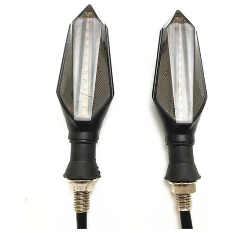 BUNTHAUS PA Clignotant Moto 4 Pièces ABS Solide Léger Durable Lumière Jour Décoration Équitation (1/4)