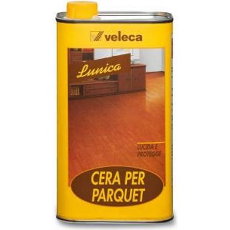 L’Unica Cera per Parquet 750 ml – Cera Protettiva e Lucidante per Pavimenti in Legno
