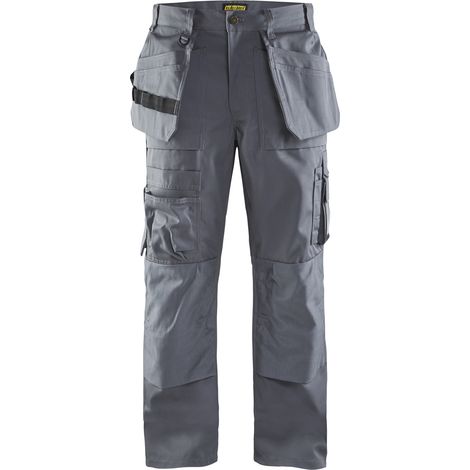 Pantalón de trabajo artesanal+ 153218 - Gris claro L - FR(46) - SE(C52) - Largas