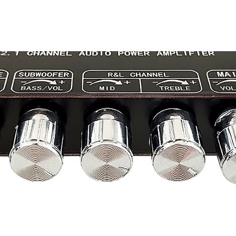 TB21S 2.1-Kanal Bluetooth-Audioverstärker, Stereo-Leistungsmodul mit Montagesatz, integrierte Verstärkerplatine (1/5)