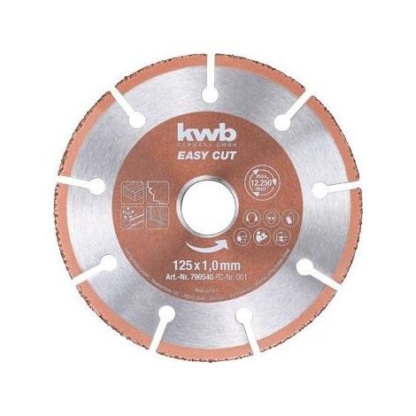 DISCO DIAMANTATO MULTIFUNZIONE EASY CUT DIAM. 125 MM
