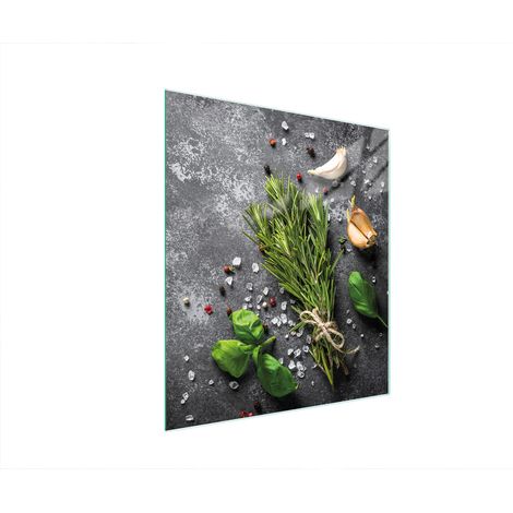 PLANCHE À DÉCOUPER EN VERRE 45x52 ÉPICES (1/5)