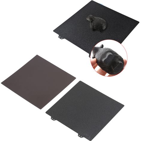 Plaque en acier noir JanusBPS 235235 mm pour Ender-3/3pro + face B magnétique (1/5)