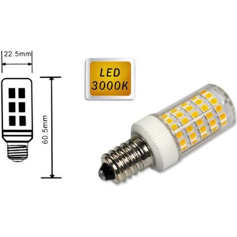 Lampadina 86 Led E14 7watt Lightweight 6500k 3000k 4000k Frigo And Cappa
