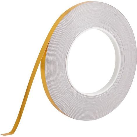 Nastro in PVC placcato oro da 50 m x 5 mm, nastro decorativo metallico effetto spazzolato applicabile direttamente, con effetto specchio lucido, bordo autoadesivo. (1/4)
