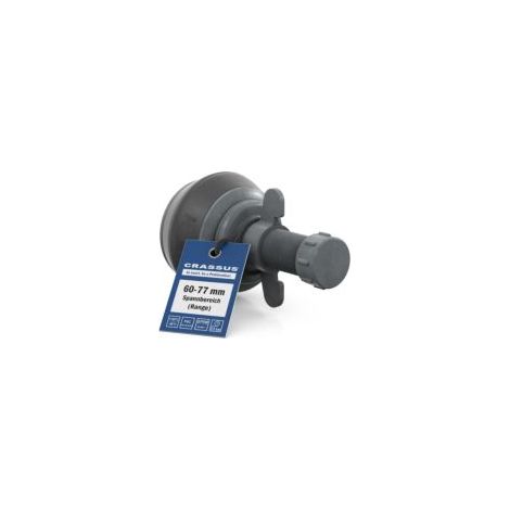 Bouchon à dégagement rapide CR CSV 70 PVC (60-77 mm), 0,5 bar, L : 100 mm, EPDM/PVC (1/2)