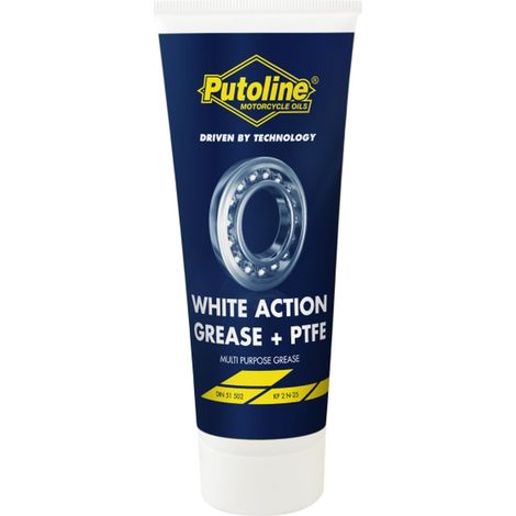 Graisse blanche Putoline avec PTFE 100 ml - Lubrification des roulements de moto