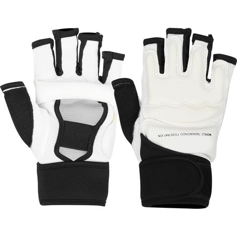 Lot de 2 gants de taekwondo pour adultes et enfants, protection des mains, gants de lutte et de boxe, accessoire taille M (1/5)