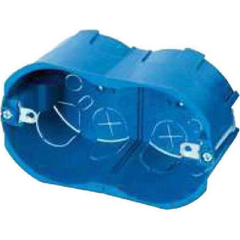 TrAdE Shop Traesio - Scatola Cassetta Da Incasso 504 4 Posti Per Cartongesso Inserti In Ferro - (1/4)