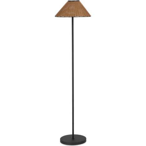 Piantana solare kalyan in acciaio per uso interno ed esterno Ø 40 x h 160 cm