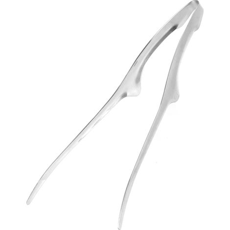 Grillzange, antihaftbeschichtet, Edelstahl, Lebensmittelklemme, Brotzange, Küchenutensil (1/5)