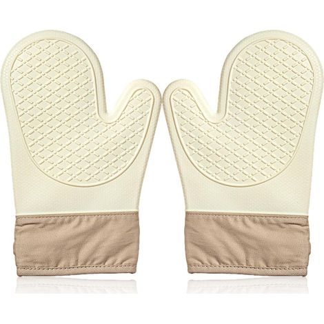 Lntyq 1 Paire de Gants de Cuisson, maniques Cuisine, manique Silicone, Gant Four, Gants de Cuisine, Gant Four Anti Chaleur (1/5)