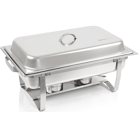 Mahlzeit Chafing dish "Lille" mit 1x 1/1 GN Warmhaltebehälter Essen, Wärmebehälter, Rechaud