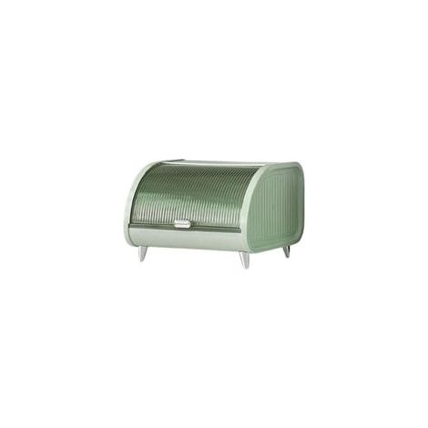 Kosmetikaufbewahrungsbox im Landhausstil, luxuriöser tragbarer Brotkasten, Brotdose, geeignet für Küchenarbeitsplatte, Speisekammer und Café, grün-Crezuo
