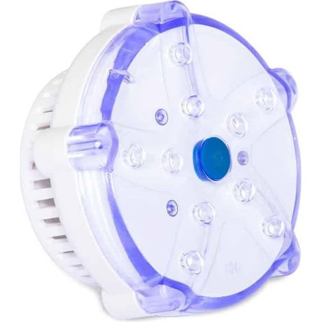 Lampe LED Spa - 1 Unité - Plastique Étanche - 7 Couleurs Automatiques - Pour Bain Bouillonnant - 9,2 x 6,2 cm (1/5)
