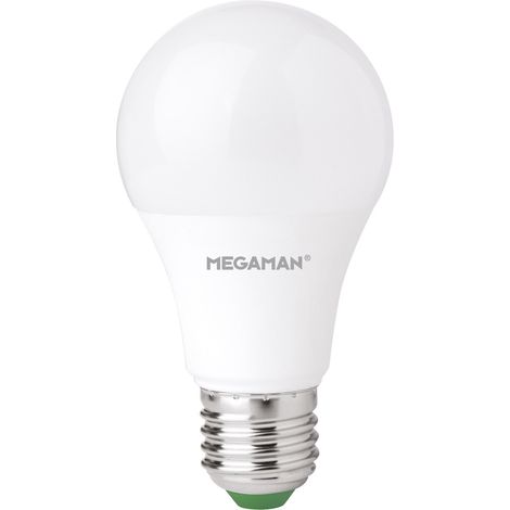 Megaman MM21127 LED EEK F (A - G) E27 Glühlampenform 9 W = 60 W Warmweiß (Ø x L) 60 mm x 110 mm dimm