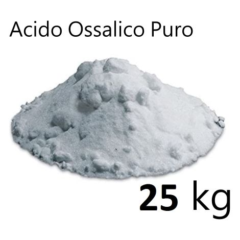 ApiCor 25 Kg. Acido Ossalico Diidrato Biidrato Microcristalli Apicoltura Uso Professionale