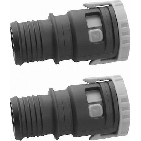 Ensemble de 2 raccords de durite de chauffage pour certains modèles Ford 2012-2016, compatible avec les modèles Focus 2L, Escape, Kuga 2.0L et EcoBoost. Référence : 1495393 (1/5)