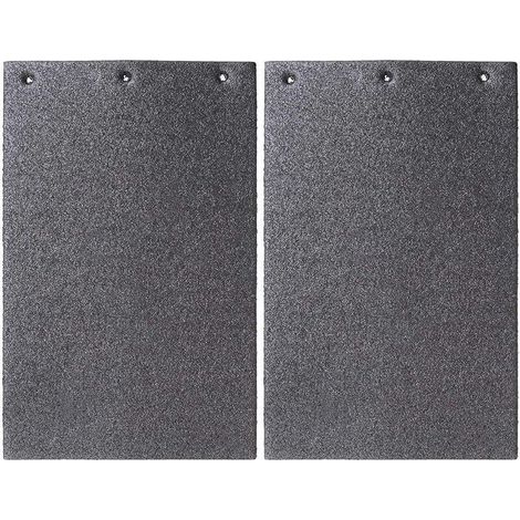 2x Plaque d'appui en Carbone pour Ponceuse 3 Trous 172x110mm 424057-1 Tapis Arrière pour Ponceuse Compatible avec Makita M9400B 9403 MT190 MT9 (1/5)