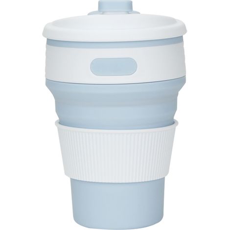 Tasse À Café Pliable - 350 Ml - Étanche Et Résistant Aux Chutes - Pour Voyage Randonnée Plein Air - 1 Pièce (1/5)
