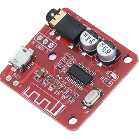Récepteur Bluetooth 5.0 Carte Audio HD MP3 Décodeur Sans Perte Transmission Sans Fil XH-A250 (1/5)