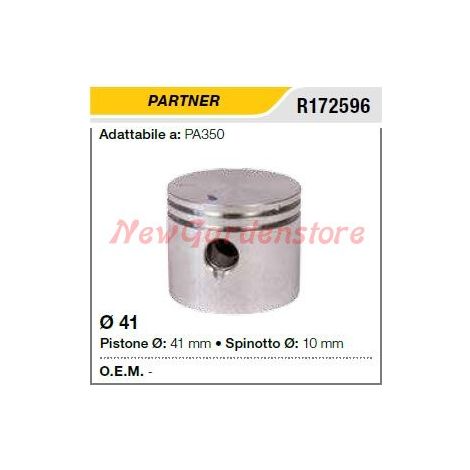 Pistone segmenti spinotto PARTNER motosega PA350 172596