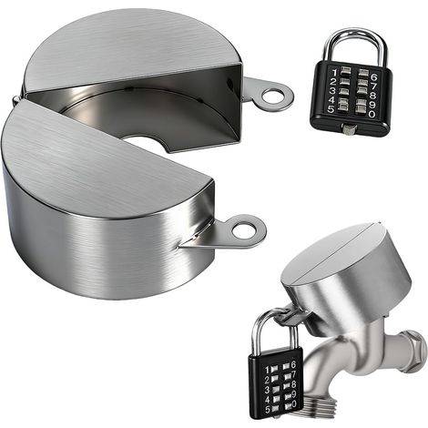 Verrou de Robinet Extérieur, Couvercle de Serrure De Robinet (1/5)