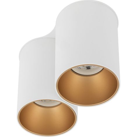 Deckenlampe GU10 Weiß Gold Modern Deckenleuchte