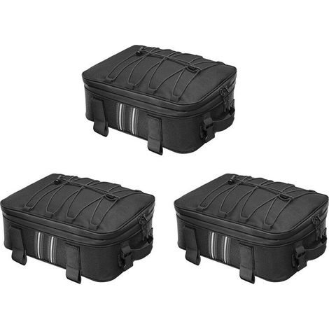 Bolsa trasera/baúl/bolsa de cola de motocicleta de 3 piezas para R1200GS y R1250GS