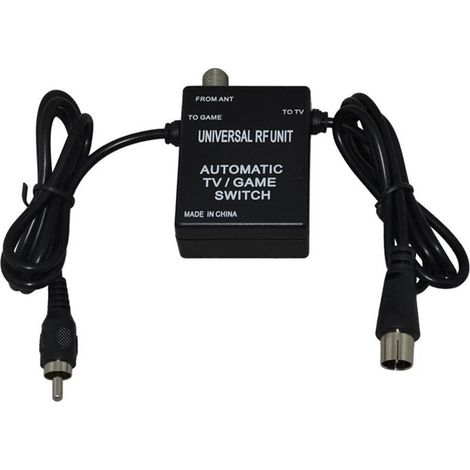 Cable Adaptateur D'Unité RF 3 en 1 Commutateur de Jeu TV Automatique pour NES pour SNES pour (1/2)