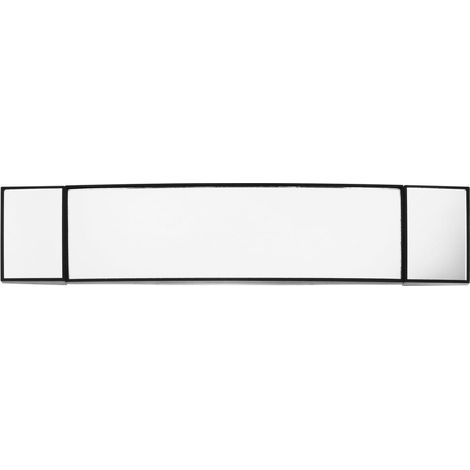 Convient aux miroirs de courtoisie tripolaire Mizh pour voiture, applicable à diverses utilisations telles que les intérieurs de voiture et les pare-soleil. (1/2)