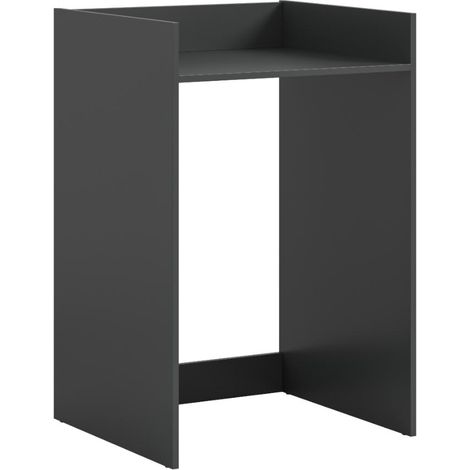 Free Waschmaschinenschrank 2 Regale Anthrazit.