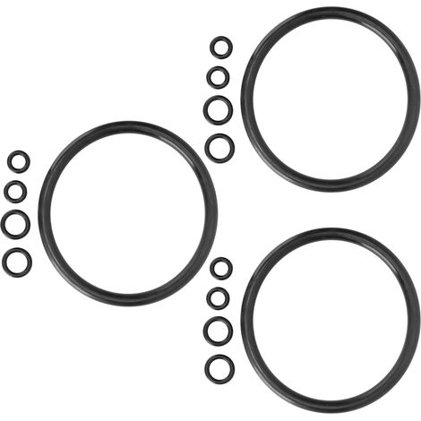 Joint d'étanchéité en silicone alimentaire pour couvercle de fût à bière - Lot de 15 joints toriques de rechange, kit de brassage maison.