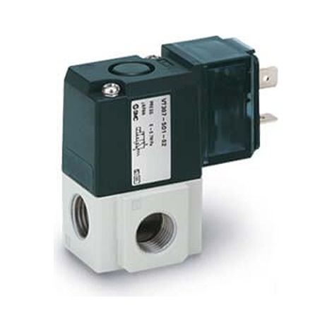 Electrodistributeur pneumatique SMC série VT307 fonction 2 Position Single Solenoid, Soénoïde/Air, G 1/8, 24V c.c. ( Prix pour 1 )